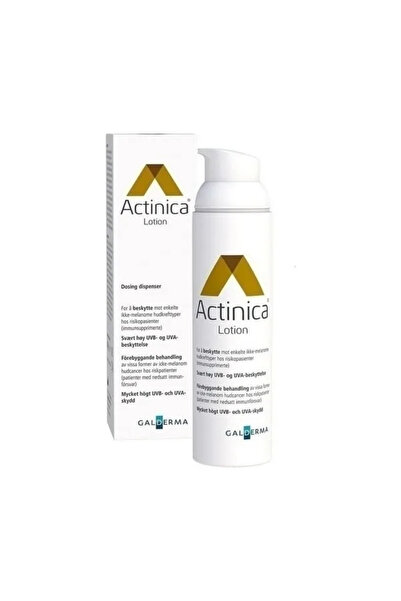 Actinica Αντηλιακή Λοσιόν SPF50+ Υψηλής Προστασίας 80ML