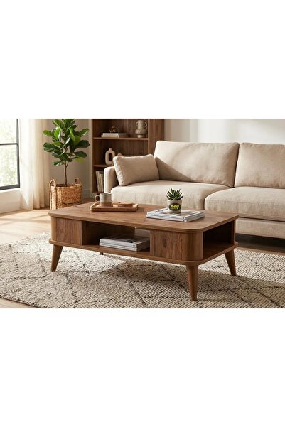 Vivense HEY KUMSAL ORTA SEHPA, CEVİZ, 60X100
