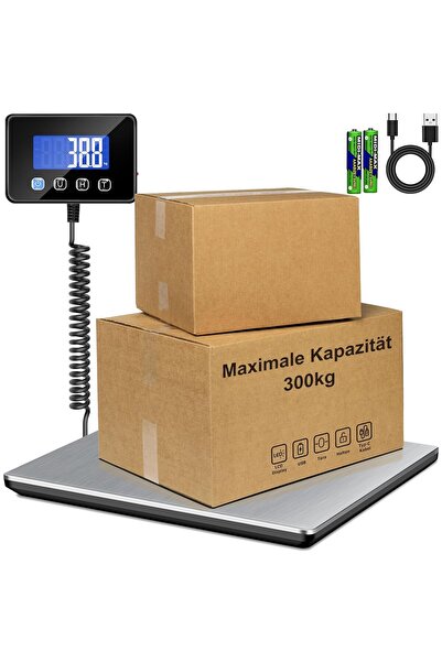 RAOYAN Parcel Scales 300 kg Platform Scales 20 g Accuracy Letter Scales