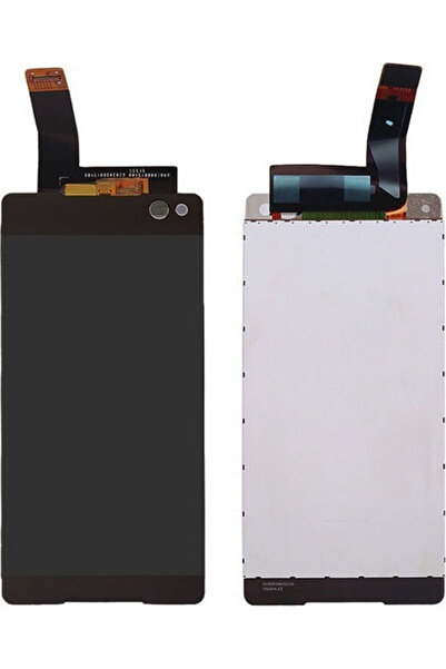 OEM Οθόνη με μηχανισμό αφής και πλαίσιο για Sony Xperia C5 Ultra (Μαύρο)