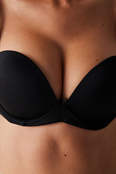 Penti Women Wow Strapless Black Wired Padded Bra