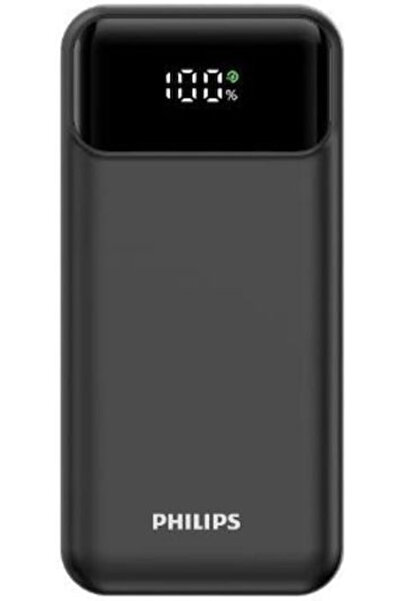 Philips DLP1922 Power Bank 10000mAh με θύρα USB-A και θύρα USB-C Μαύρο