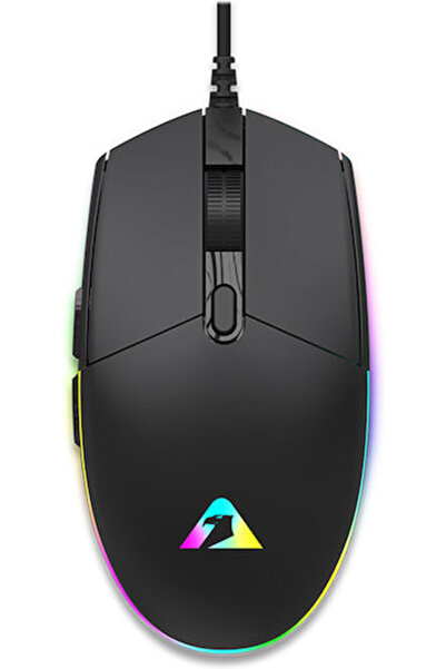 Armageddon Αρμαγκεντόν Ρέιβεν III Σίγμα Στελθ RGB Ποντίκι Gaming Μαύρο