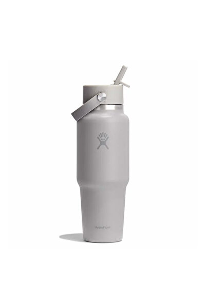 Hydro Flask 32 ουγγιές (946 ml) Ευρύστομο μπουκάλι ταξιδίου με εύκαμπτο καλαμ...