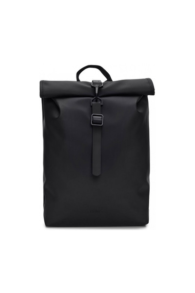 Rains ΣΑΚΙΔΙΟ ΠΛΑΤΗΣ ROLLTOP ΜΙΝΙ W3 13330-01 ΜΑΥΡΟ ONE