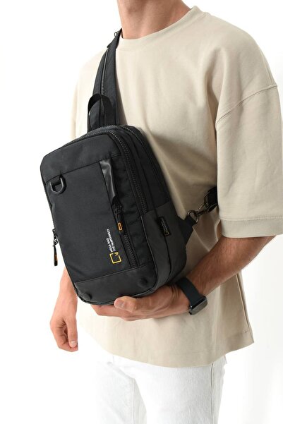 MEGA BAG THE NORTHWEST Unisex Λινή Αδιάβροχη Τσάντα Χιαστί & Τσάντα Σώματος, ...