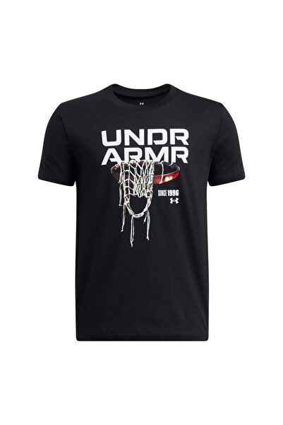 Under Armour B HOOPS NET SS 1389991-001 Μαύρο S