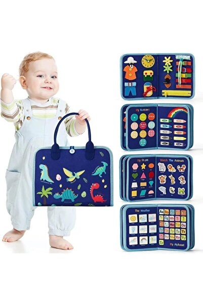 Arabest Busy Board for Toddlers,Montessori Learning Toy,1-4 Year Old,Preschoo...
