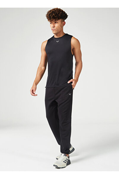 SQUATWOLF MT041140001 Lightweight Tank Siyah Erkek Atlet