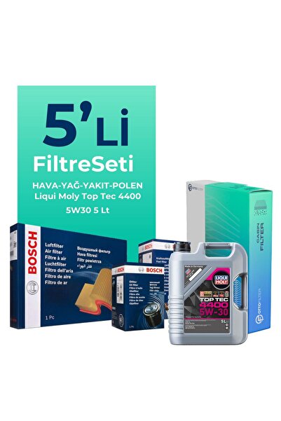 Bosch Renault Megane 1.5 Dizel Filtre Bakım Seti Liqui Moly Motor Yağlı (2017...
