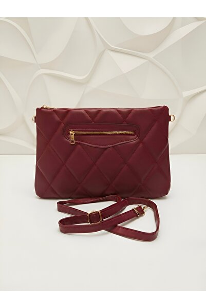 Satuna Women's Quilted Lined Shoulder Bag and Portfolio Bag - 25X33 cm