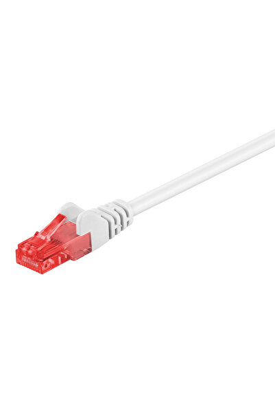 goobay καλώδιο δικτύου 68639, CAT 6 U/UTP, CCA, 15m, λευκό