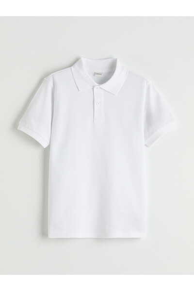 LC Waikiki Lcw kids polo neck boy's pike t-shirt