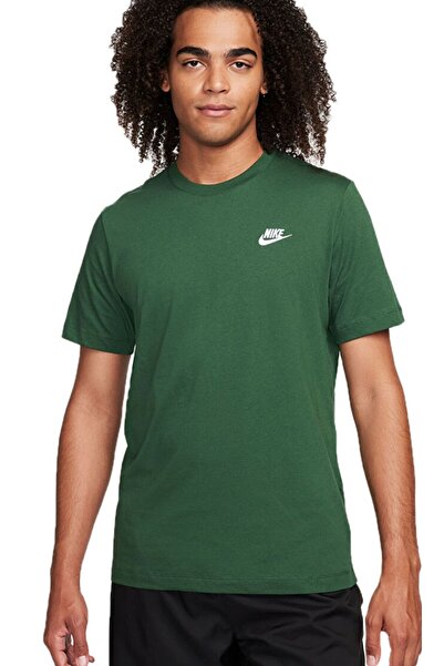 Nike Erkek Tişört Sportswear Club Günlük Erkek T-Shirt %100 Pamuk T-Shirt