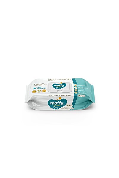 MODA MOFFY ISLAK MENDİL PARABEN ALCOHOL FREE 90 LI (90 x 6) 540 YAPRAK