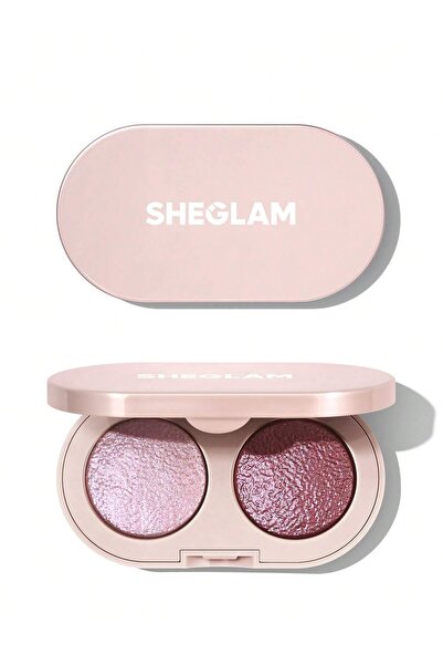 SHEGLAM Prismalight Baked Gelee Eyeshadow Duo - Çift Yansımalı Yoğun Işıltılı...