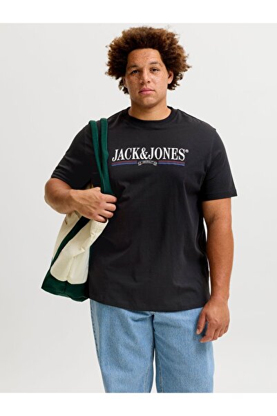 Jack & Jones Plus Μπλουζάκι μεγάλου μεγέθους με λογότυπο