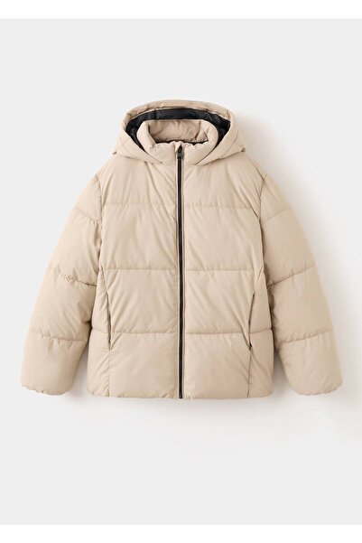 MANGO Kids Kapüşonlu kapitone anorak