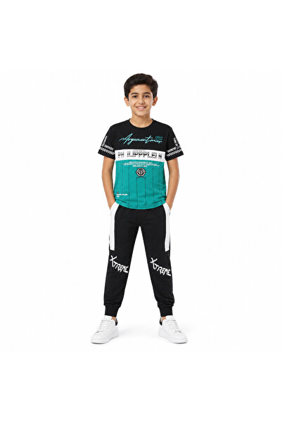 Generic Boy's Sports Suit T-Shirt and Trousers