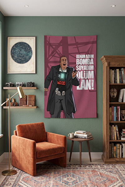Milura Kolpaçino Duvar Örtüsü – Modern Dekoratif Kaliteli Kumaş Tapestry Duva...