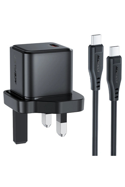 Acefast A124-P5 GaN 30W USB-C Charger (UK Plug)