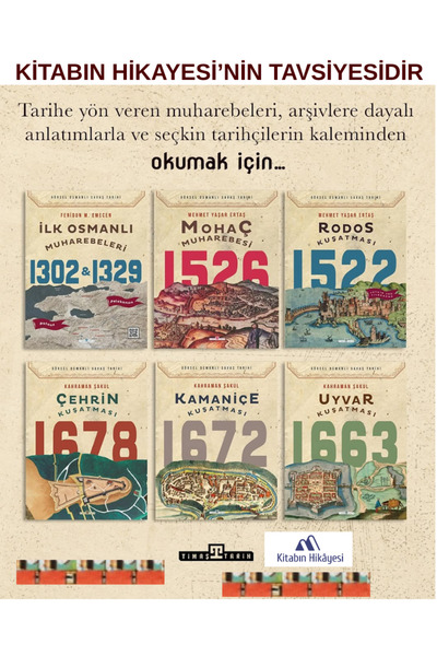 Timaş Yayınları Çehrin Kuşatması 1678, Uyvar Kuşatması 1663, Rodos Kuşatması ...