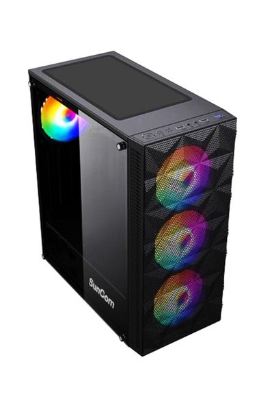 Universal SUNCOM Gaming SG1-154 Ryzen 5 5500 16GB 512GB SSD 8gb RX580 DOS Masaüstü Oyun Bilgisayarı