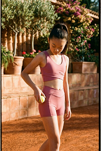 Colorinas Luna Girls' Pocket Shorts