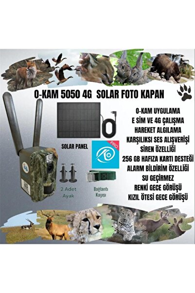 Universal كاميرا OKam O-Kam 5050 4G الشمسية