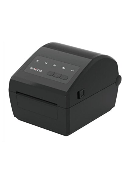 Universal طابعة الباركود السوداء المباشرة الحرارية USB من نوع Spenta SPR-211D
