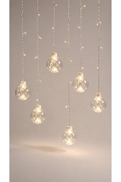 Bohemian 10 Sarkıtlı Kumandalı Dekoratif Top İçi Mini Toplu LED Günışığı Reng...