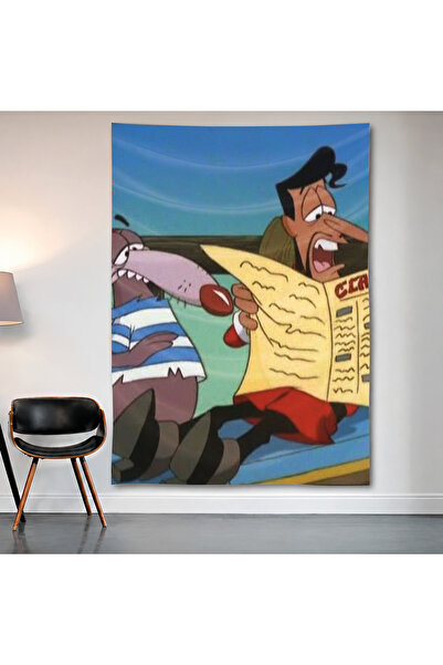 Geek Cultcha Captain Hook Reading Newspaper Wall Covering Wall Tapestry First...