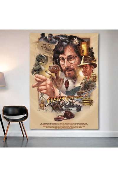 Geek Cultcha Indiana Jones and the Dial of Destiny Wall Cloth Wall Tapestry F...