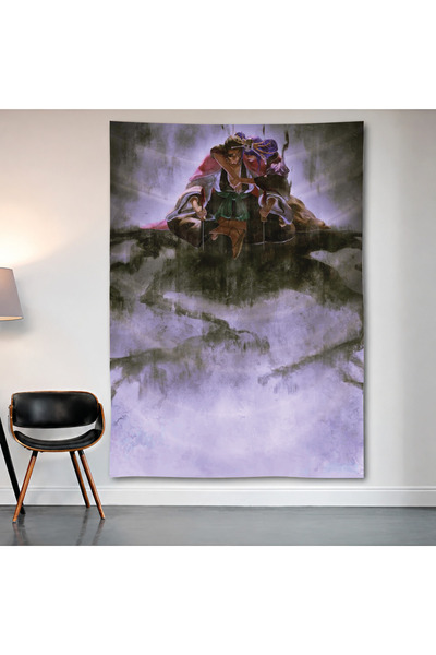 Geek Cultcha Fantasy Floating Castle Wall Covering Wall Tapestry First Qualit...