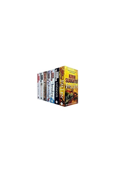 ARROW Karin Slaughter Will Trent and Grant County 8 Books Collection Set