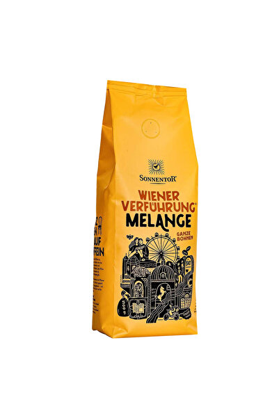 Sonnentor Cafea Ispita Vieneza Melange Boabe Ecologica/Bio 500g