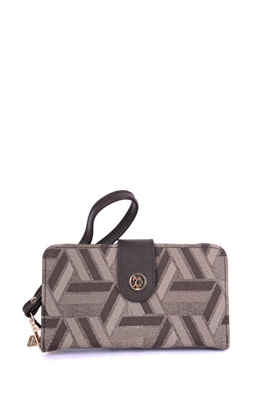 U.S. Polo Assn. Coffee-Brown Women's Portfolio Bag Usc26751
