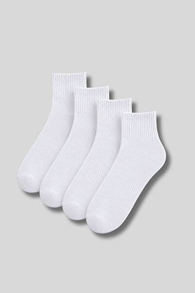 Ada Çorap & İç Giyim Men's 4-Pack Cotton Sole Towel Mid-Length Sports-Tennis ...