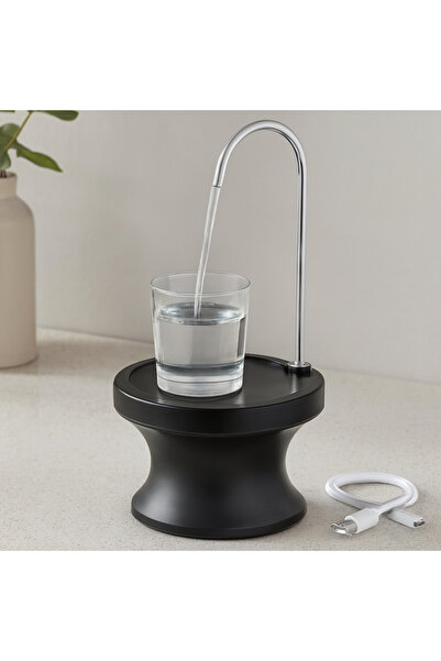 magicool USB Şarjlı Otomatik Damacana Su Pompası 360° Başlıklı Standlı