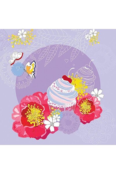 Clear Creations Felicitare, Clear Creations, Patrat, Model prajitura, Multicolor
