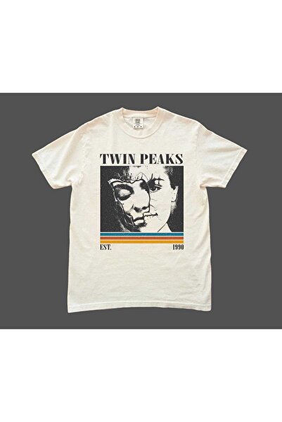 Grafftee Clothing Twin Peaks majica sa printom, unisex, veliki kroj