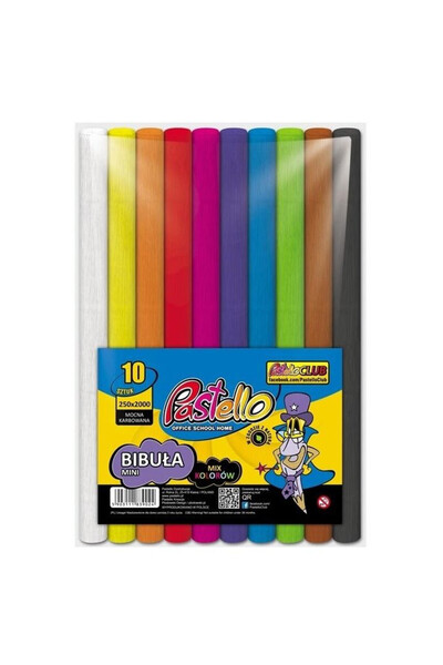 Alfa Pastello Hartie creponata mini 25x200 cm 10 culori