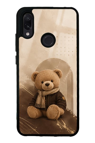 Spoyi حافظة هاتف لامعة بتصميم تيدي مريح لهاتف Xiaomi Redmi Note 7