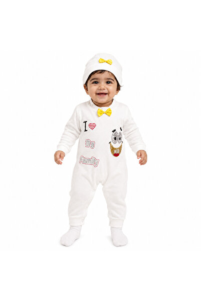 Generic Baby Girl Romper with Matching Hat, 1 Year Old Size