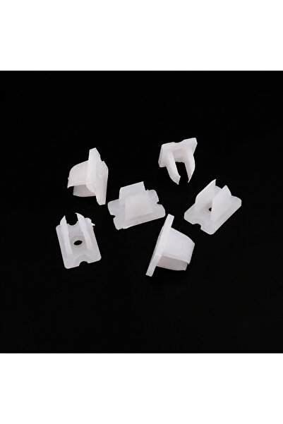 Ledarmy 5 adet Neon LED Esnek Şerit Işık tutucu Kelepçeleri – 6x12mm PP Şeffa...