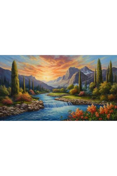 mural home لوحة جدارية - الطبيعة - 70cm * 39.2cm