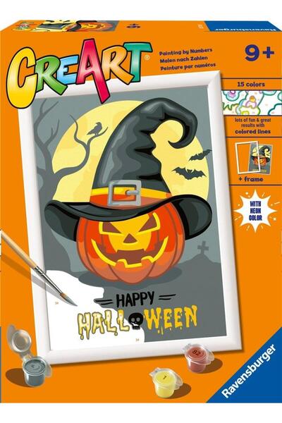 RAVENSBURGER Set creativ copii CreArt, Ravensburger, Cu accesorii, 7 ani+, Mu...