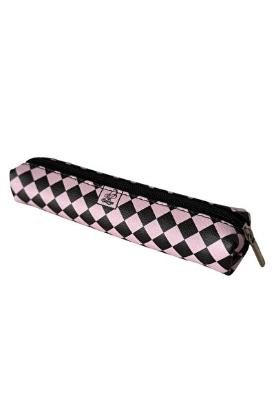 OEM Penar dreptunghiular Bee-bee Mini, ecopiele, roz, 18x4x4cm, multicolor