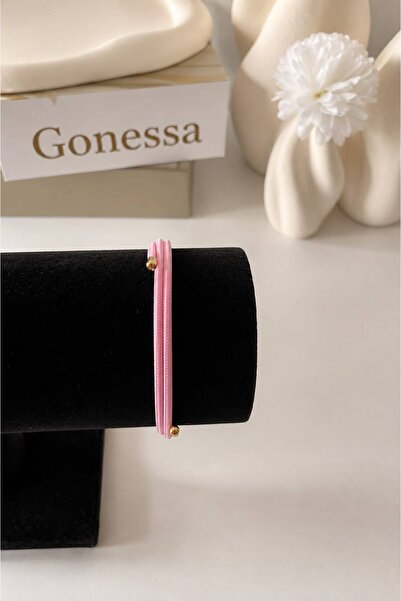 GONESSA Magnetic Gold Detailed Rope Bracelet