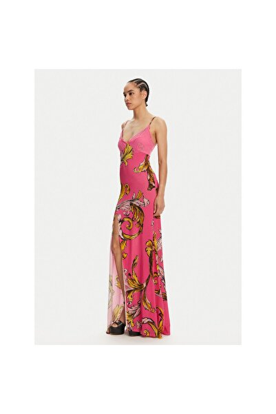 VERSACE JEANS COUTURE Γυναικείο Καλοκαιρινό Φόρεμα 78HAO900 JS471 Ροζ